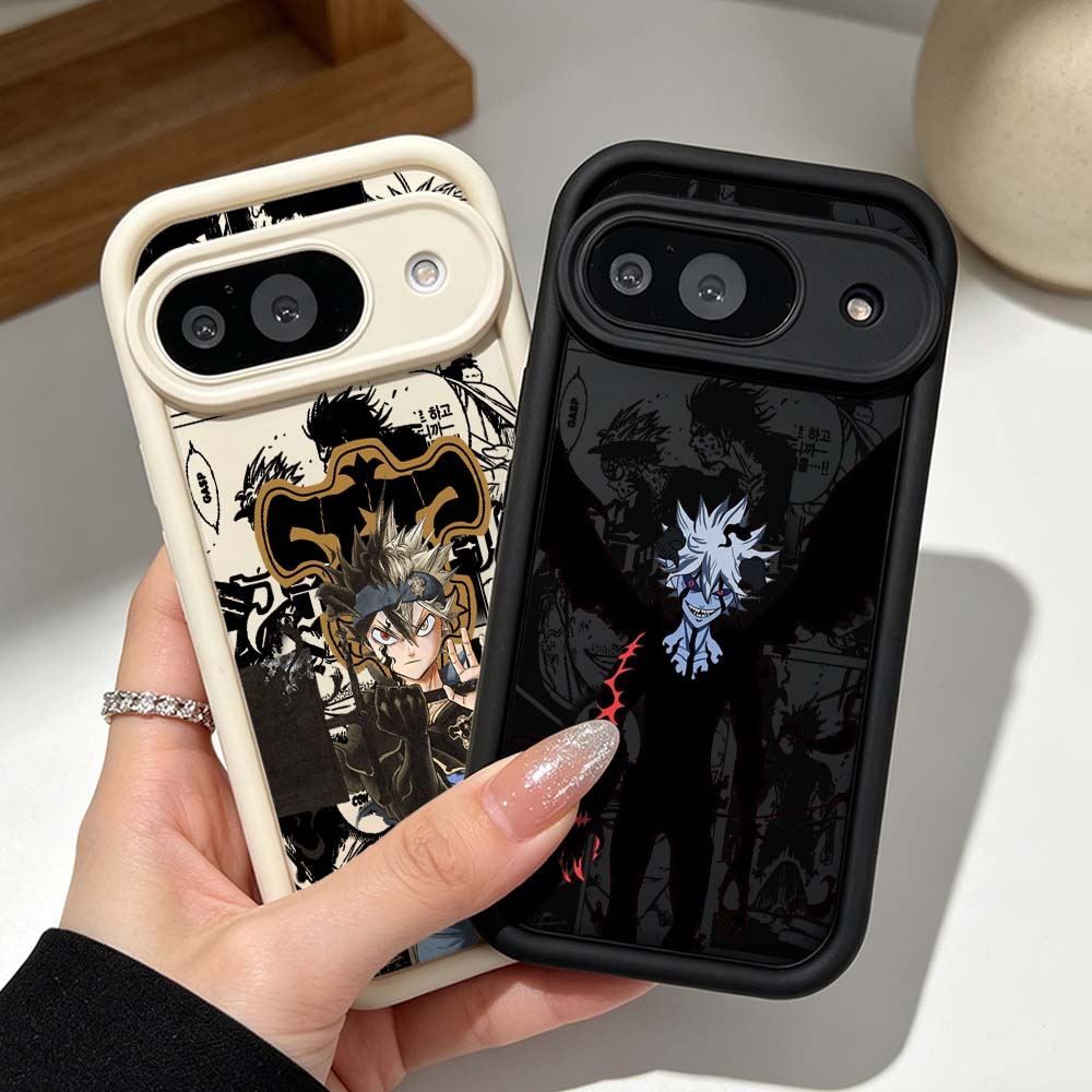 Phone Cases Google Pixel 10 Pro - Siyah Yonca Serin Telefon Kılıfı Google