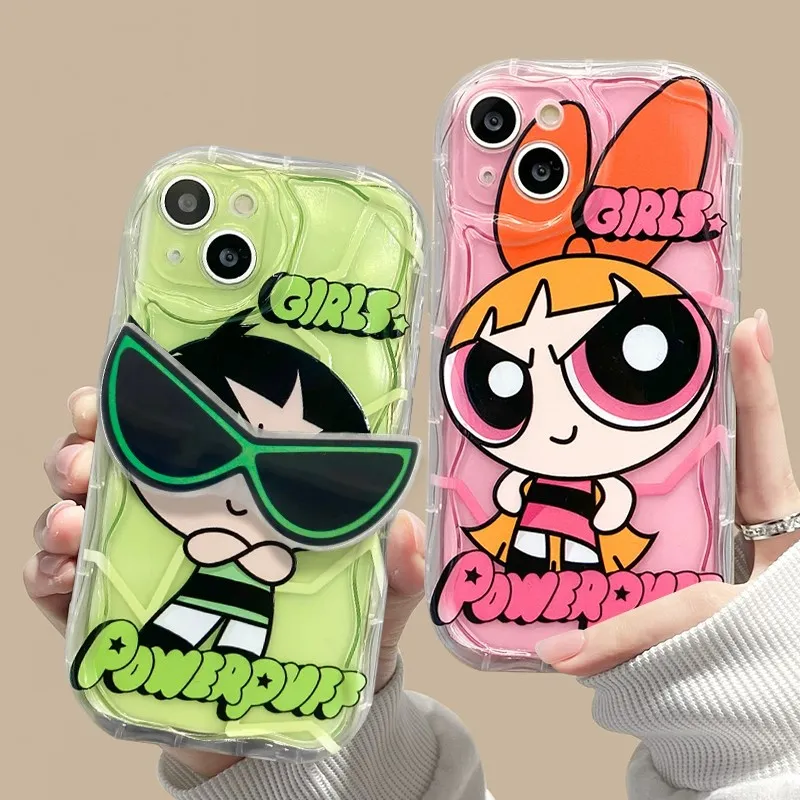Phone Cases Vogue - P-powerpuff kızlar gözlük kılıf Samsung Galaxy