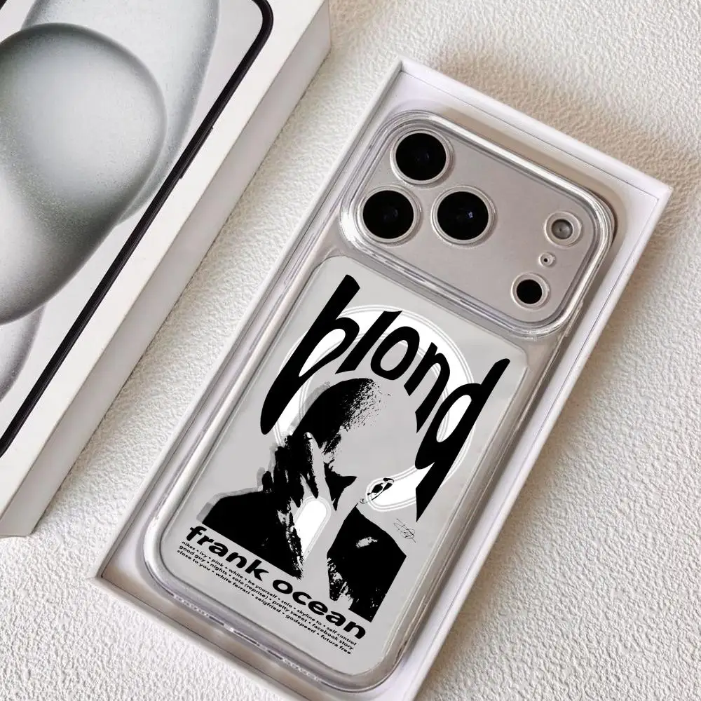 Phone Cases Iphone 15 - Şarkıcı Frank Blonde Oceans Sıcak Telefon