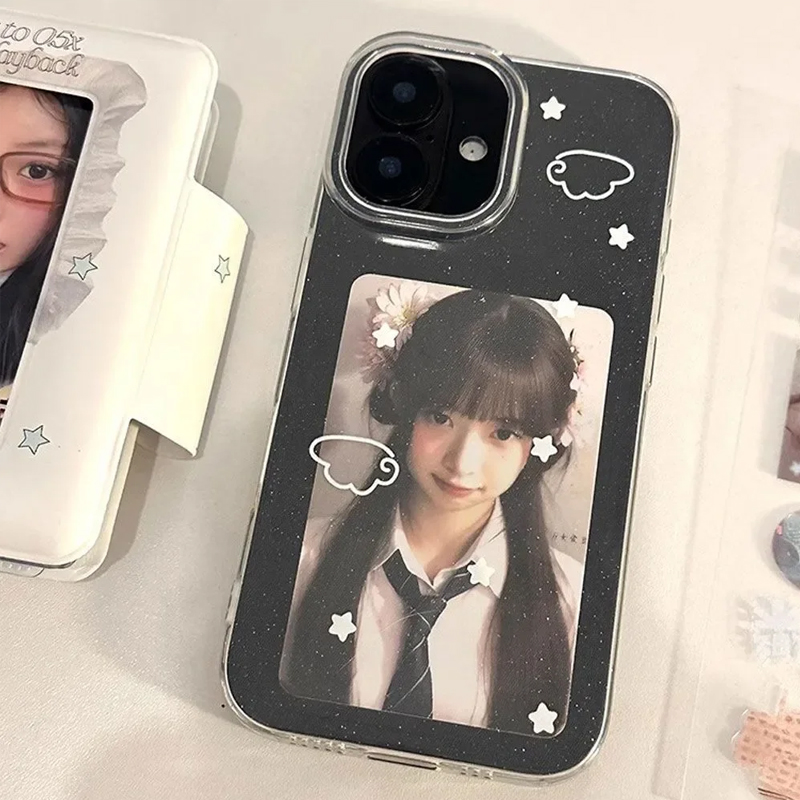 Phone Cases Like Loopy - Kore INS Sevimli Beyaz Yıldız Kanatlı