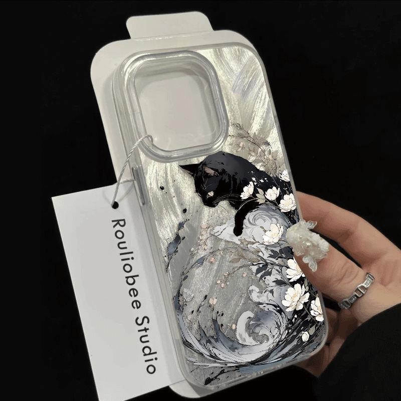 Phone Cases Za - Mačica Za Slikanje Nafte Desenli Telefon