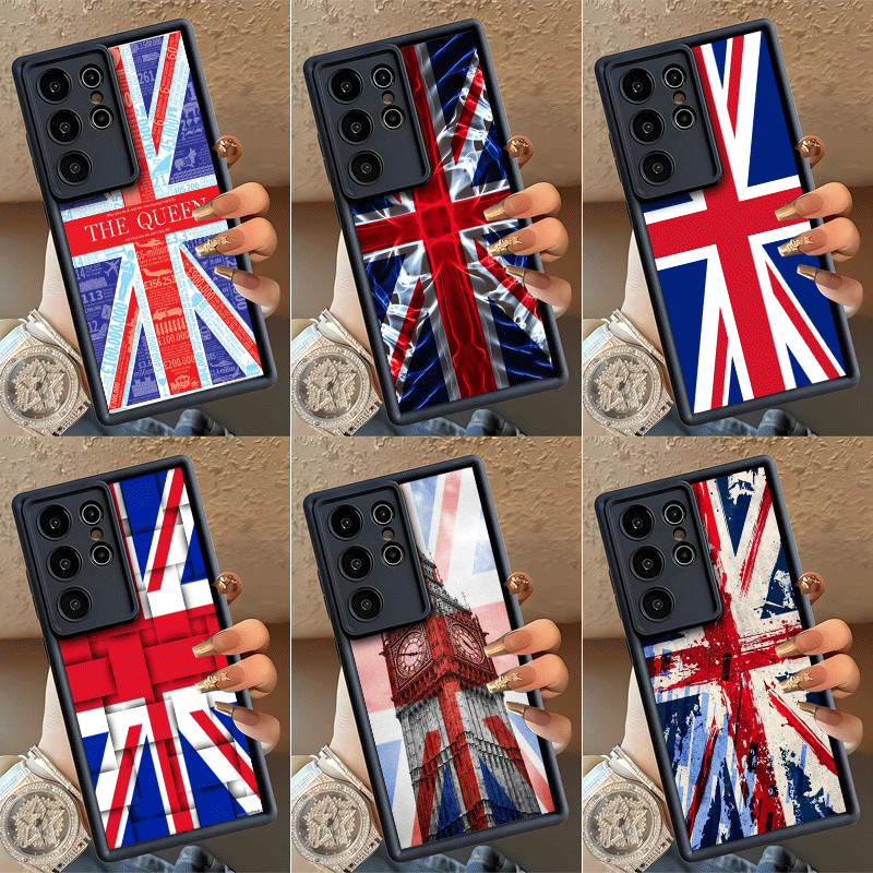 Phone Cases Uk Samsung - Union Jack İngiltere Bayraklı Darbeye Dayanıklı
