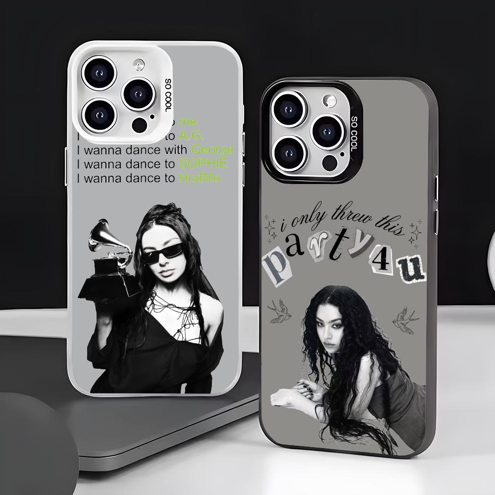 Phone Cases Iphone 15 - C-Charli Xcx Rapper Havalı Telefon Kılıfı