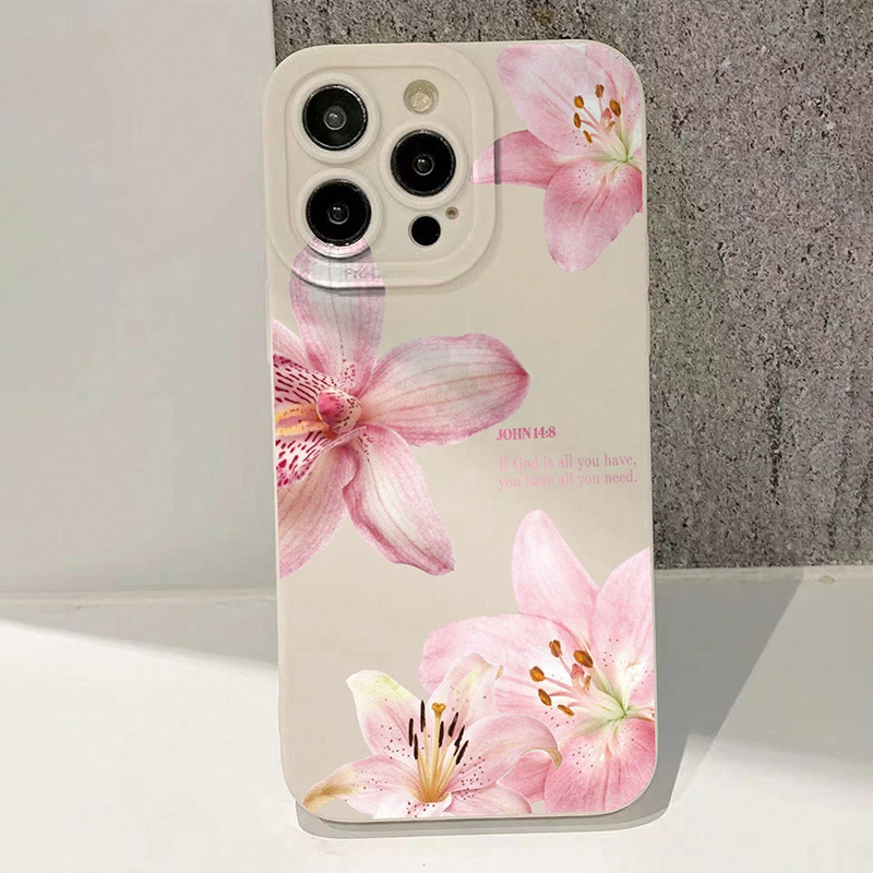 Mavi Çiçek Desenli Silikon INS - Phone Cases Like Loopy incelemesi ve fiyatı