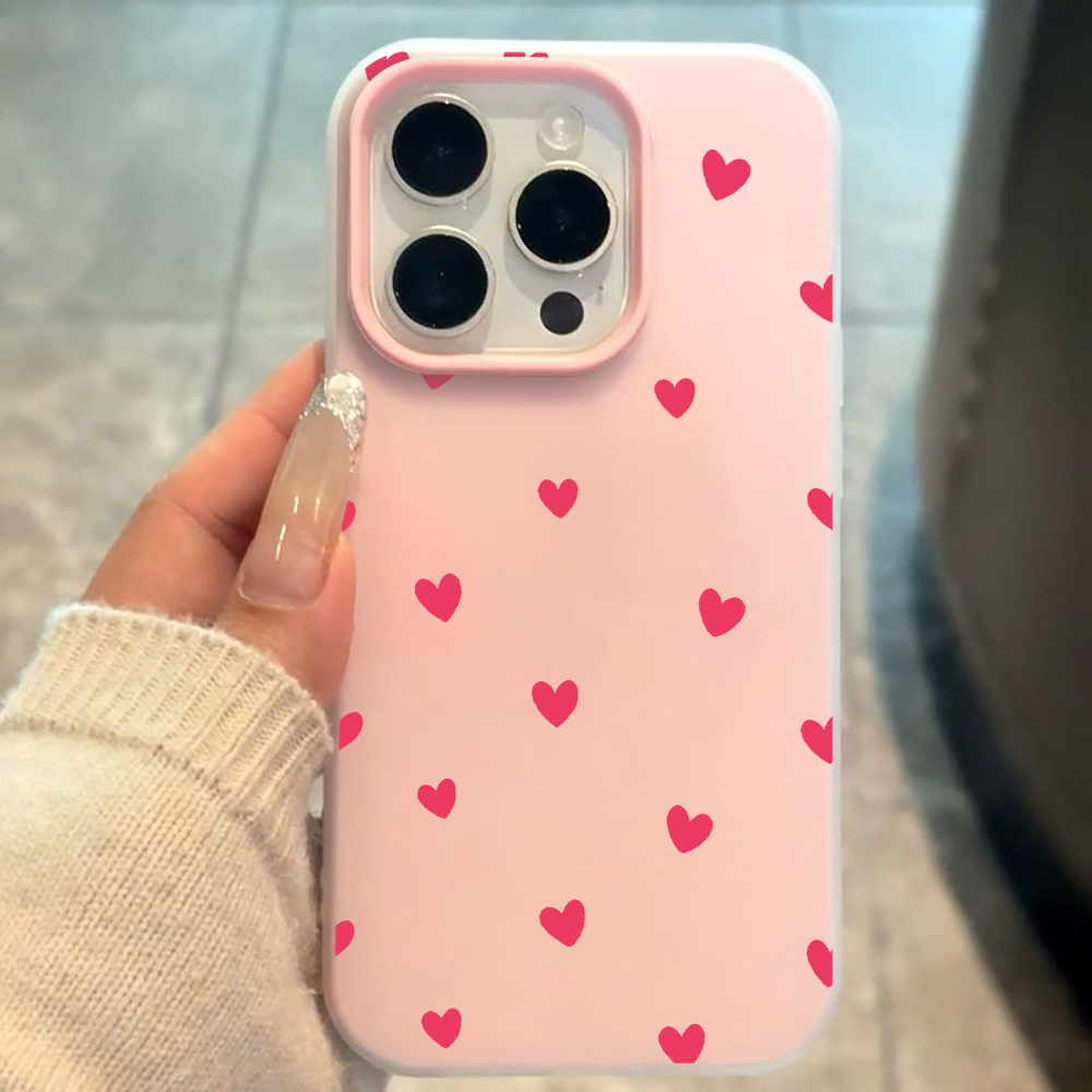 Kırmızı Kalp Desenli Telefon K - Phone Cases Red incelemesi ve fiyatı
