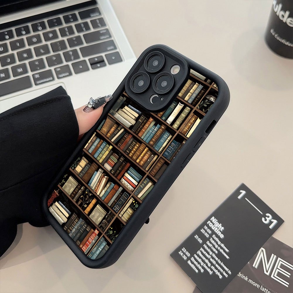 Kitaplık Desenli Yaratıcı Tele - Phone Cases Xs Max incelemesi ve fiyatı