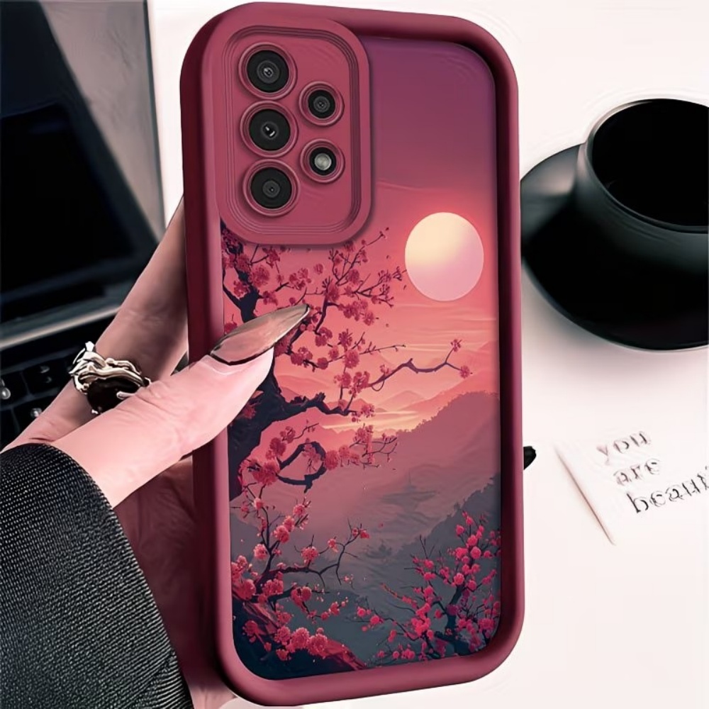 Gün Batımı Dağ Zirvesi Düşmeye - Phone Cases Red incelemesi ve fiyatı