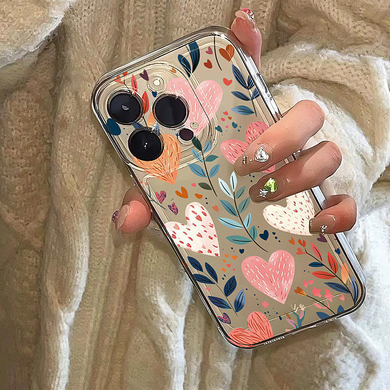 Silikon Kalp Yaprak Göz Ay Des - Phone Cases Like Loopy incelemesi ve fiyatı