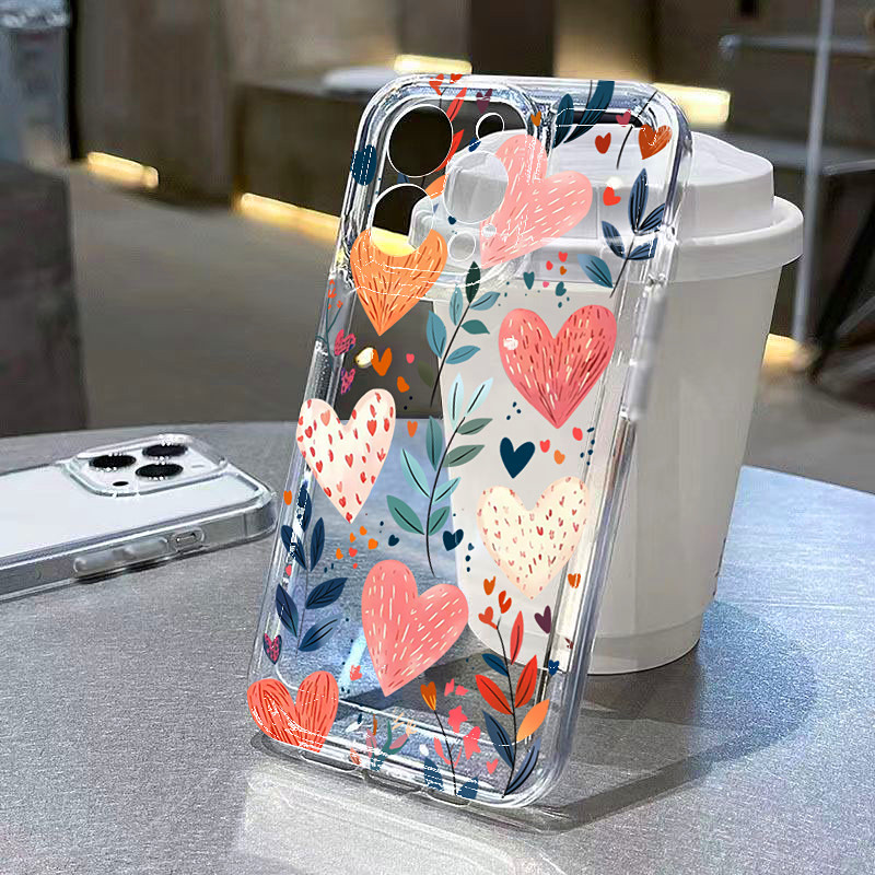 Silikon Kalp Yaprak Göz Ay Des - Phone Cases Like Loopy incelemesi ve fiyatı