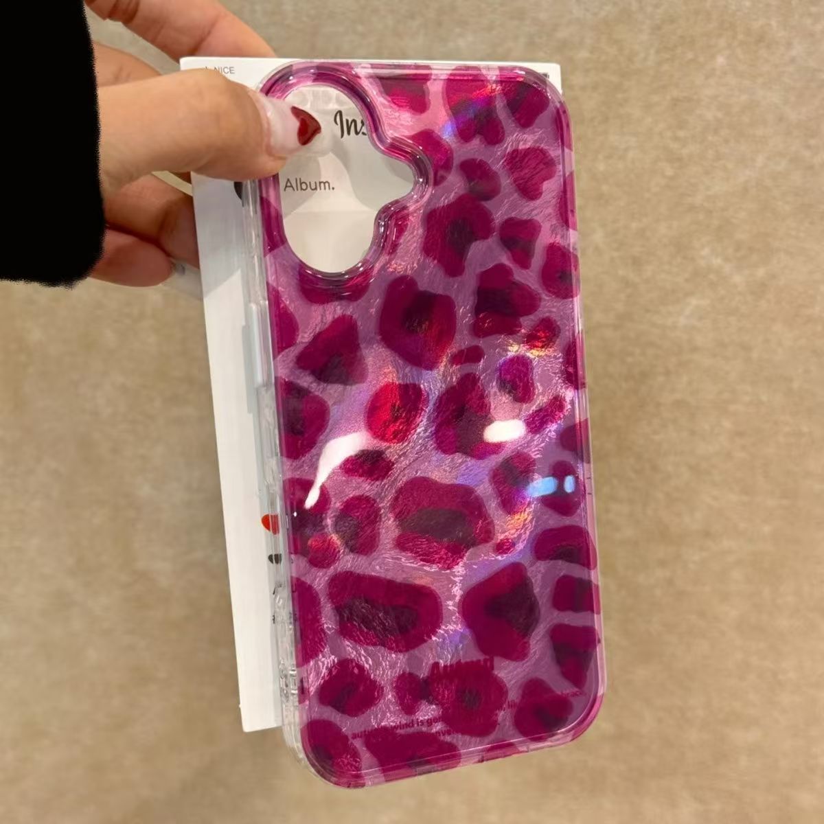 Mor Leopar Desenli Telefon Kıl - Phone Cases Red incelemesi ve fiyatı