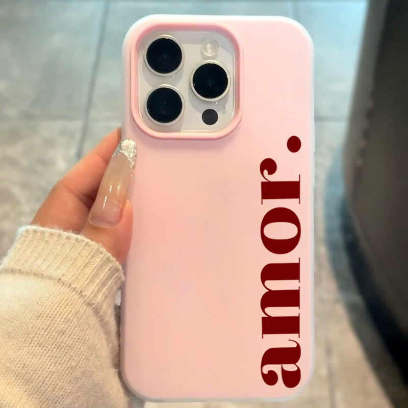 Kırmızı Amor. Mektup Baskılı K - Phone Cases Red incelemesi ve fiyatı
