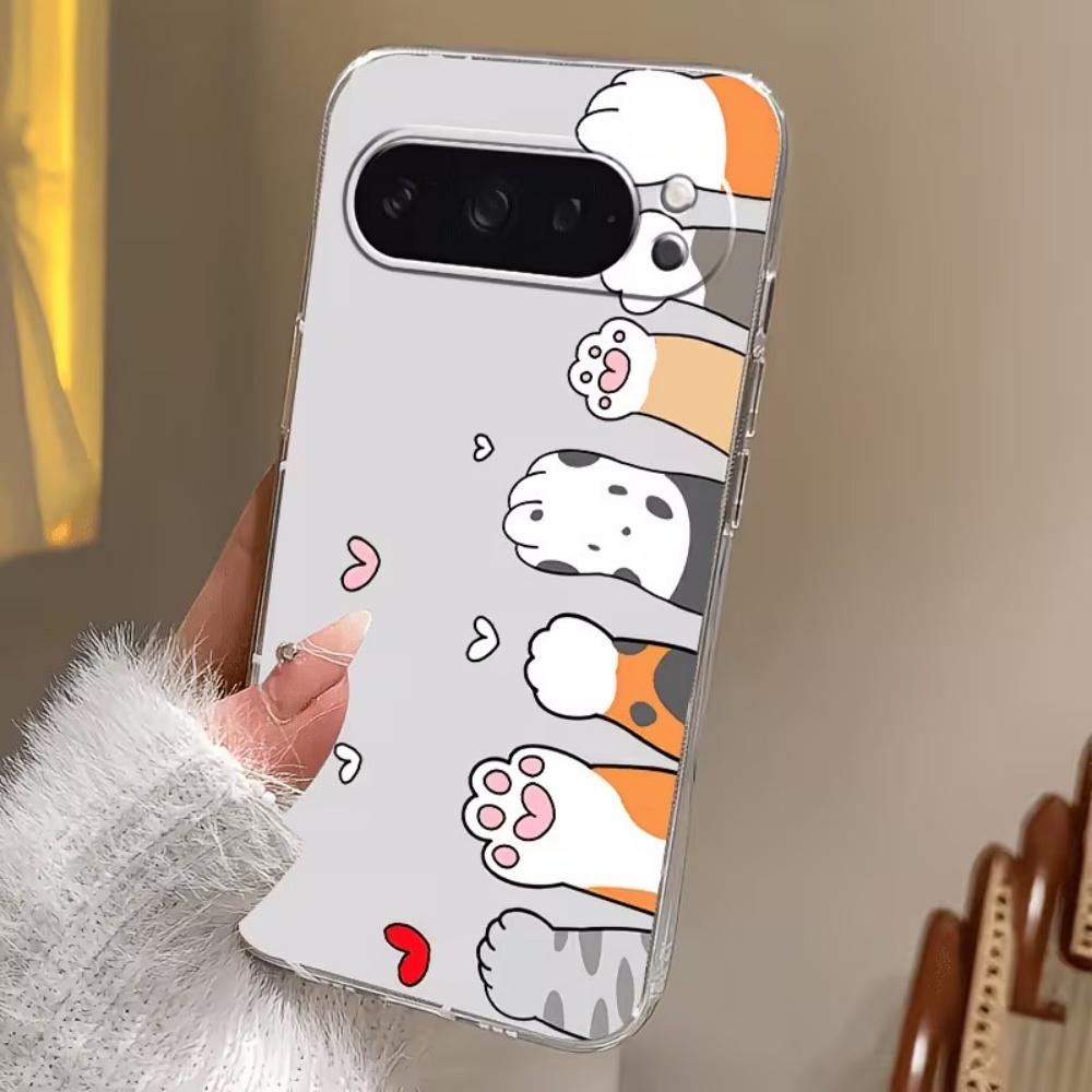 Karikatür Kedi Pati Baskılı Kr - Phone Cases Google Pixel 10 Pro incelemesi ve fiyatı
