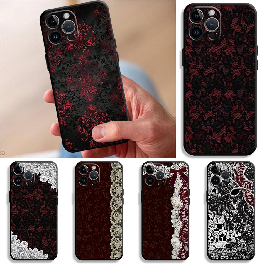Siyah ve Kırmızı Seksi Dantel  - Phone Cases Red incelemesi ve fiyatı
