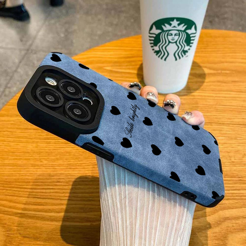 Yeni Lüks Siyah Kalp Desenli T - Phone Cases Xs Max incelemesi ve fiyatı