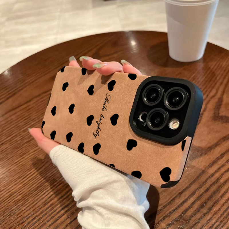 Yeni Lüks Siyah Kalp Desenli T - Phone Cases Xs Max incelemesi ve fiyatı