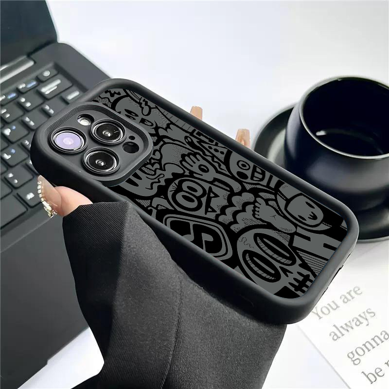 Siyah Graffiti Telefon Kılıfı  - Phone Cases Like Loopy incelemesi ve fiyatı