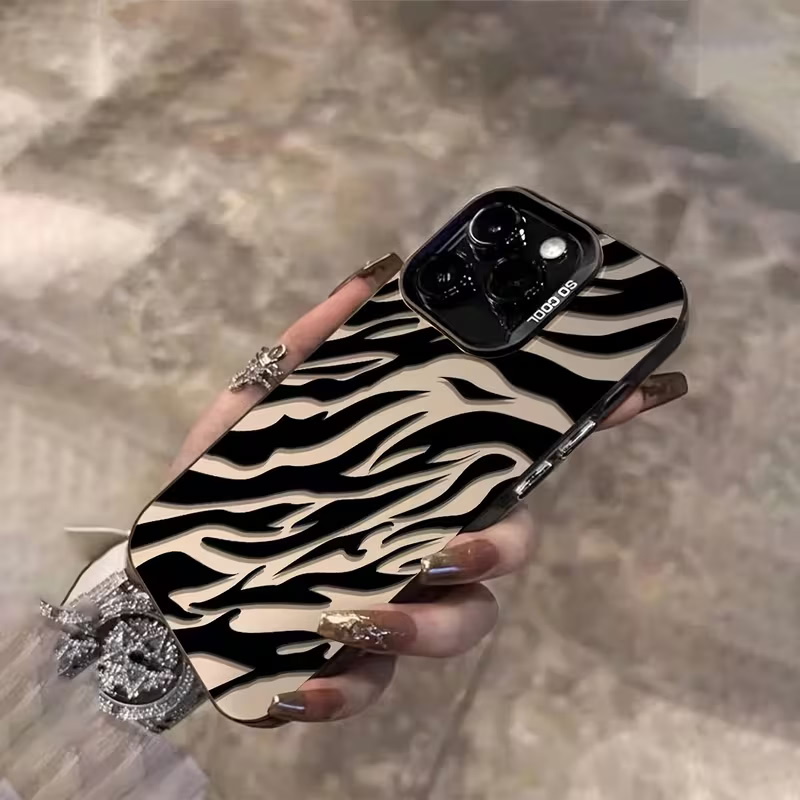 Zebra Desenli Siyah Gelişmiş I - Phone Cases Like Loopy incelemesi ve fiyatı