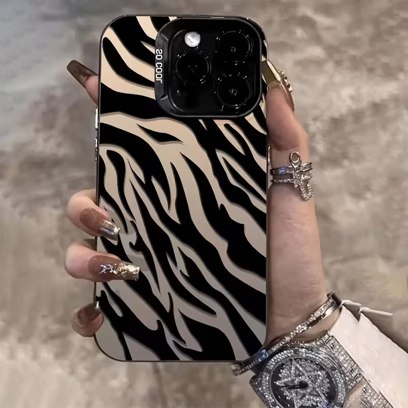 Zebra Desenli Siyah Gelişmiş I - Phone Cases Like Loopy incelemesi ve fiyatı