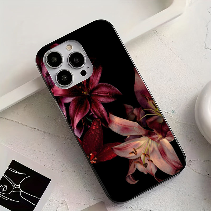 Şık Kırmızı Zambak Çiçeği Dese - Phone Cases Red incelemesi ve fiyatı