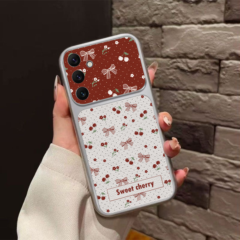 Kırmızı Kiraz Fiyonklu ve Çiçe - Phone Cases Red incelemesi ve fiyatı