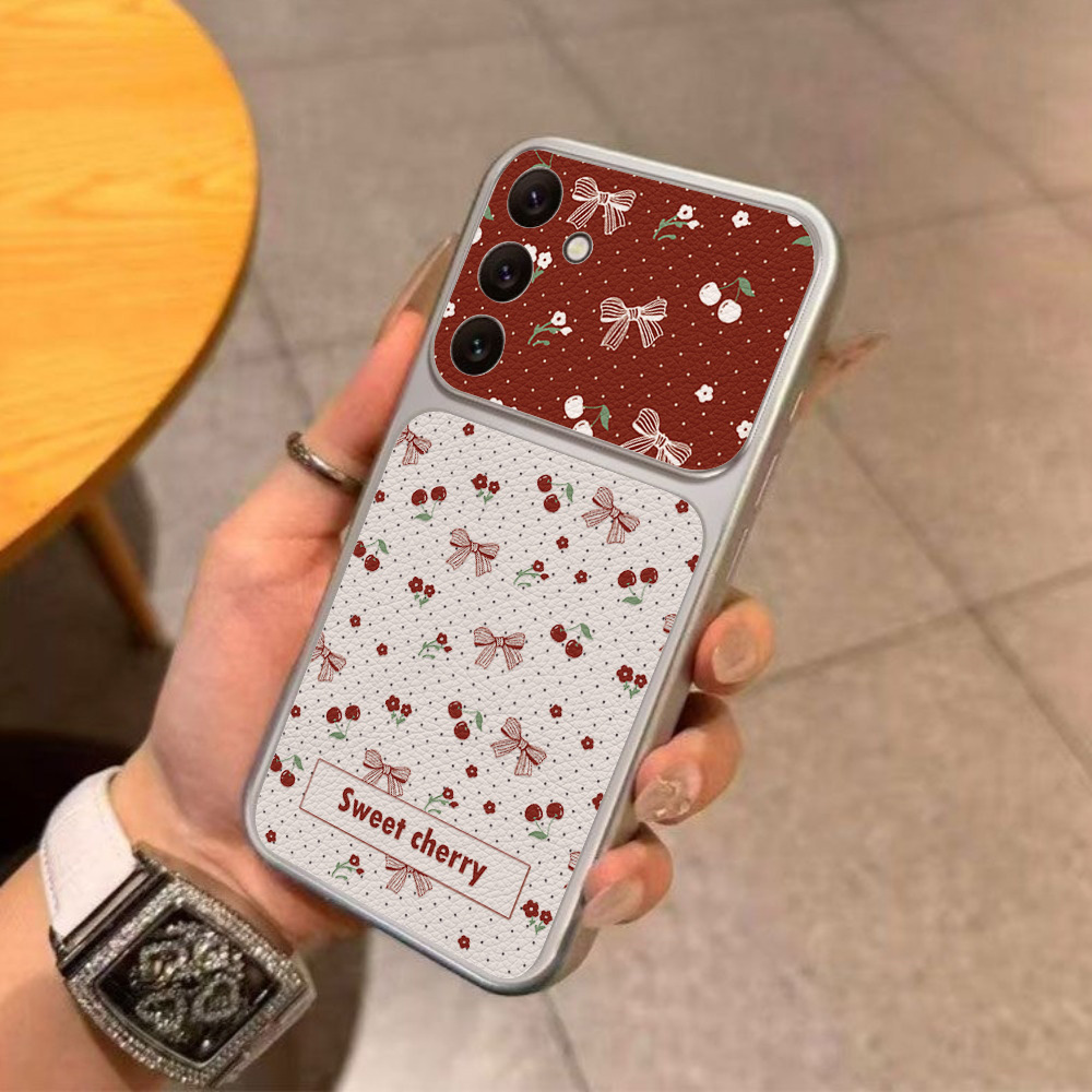 Kırmızı Kiraz Fiyonklu ve Çiçe - Phone Cases Red incelemesi ve fiyatı
