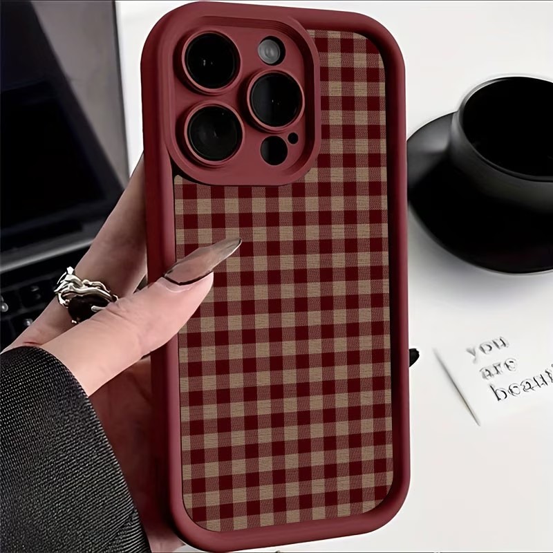Şarap Kırmızısı Vintage Kırmız - Phone Cases Red incelemesi ve fiyatı