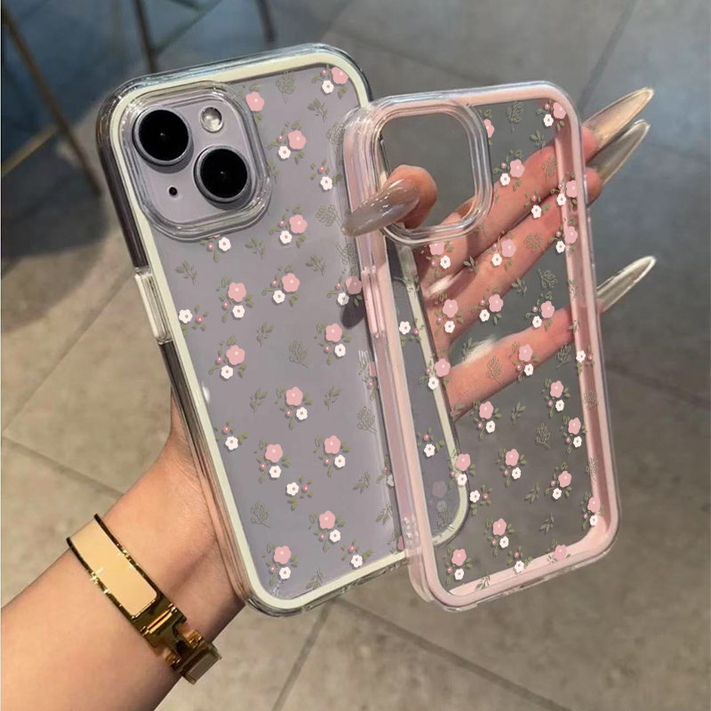 Yeşil Yapraklar Pembe Çiçek 2' - Phone Cases Like Loopy incelemesi ve fiyatı