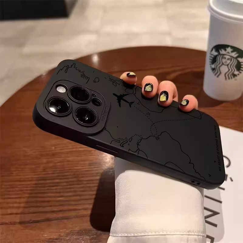 Seyahat Temalı Uçak Rota Bumpe - Phone Cases Like Loopy incelemesi ve fiyatı