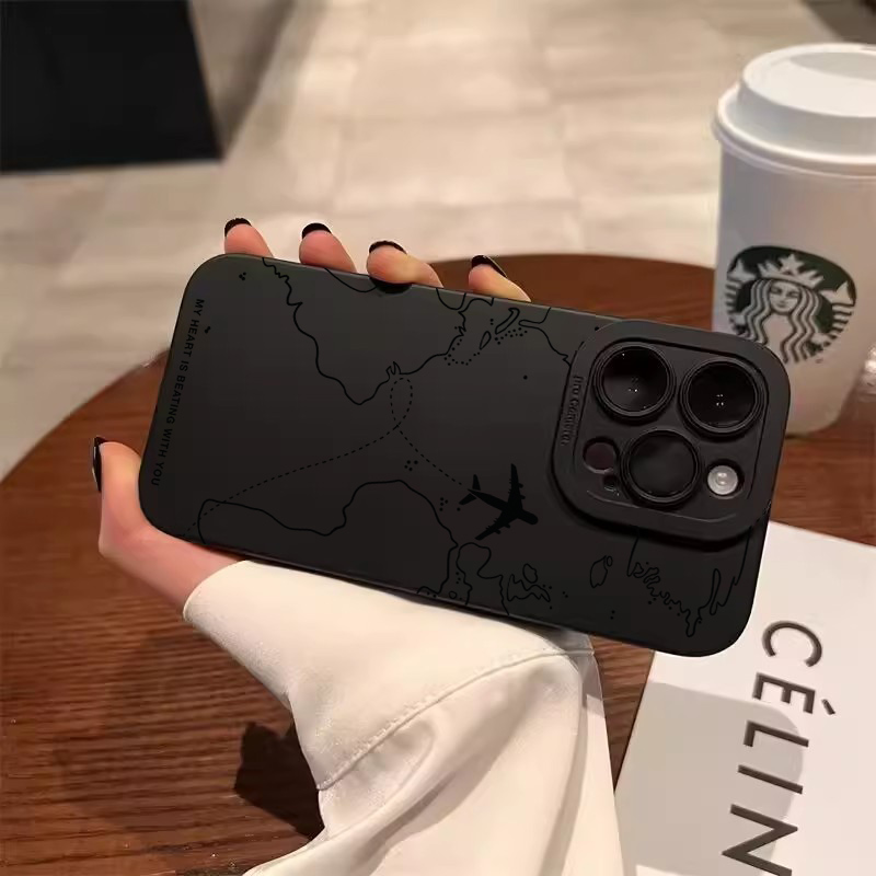 Seyahat Temalı Uçak Rota Bumpe - Phone Cases Like Loopy incelemesi ve fiyatı