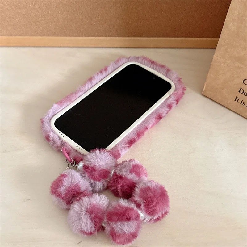 Moda Leopar Desenli Tüylü Pelu - Phone Cases Iphone 15 incelemesi ve fiyatı