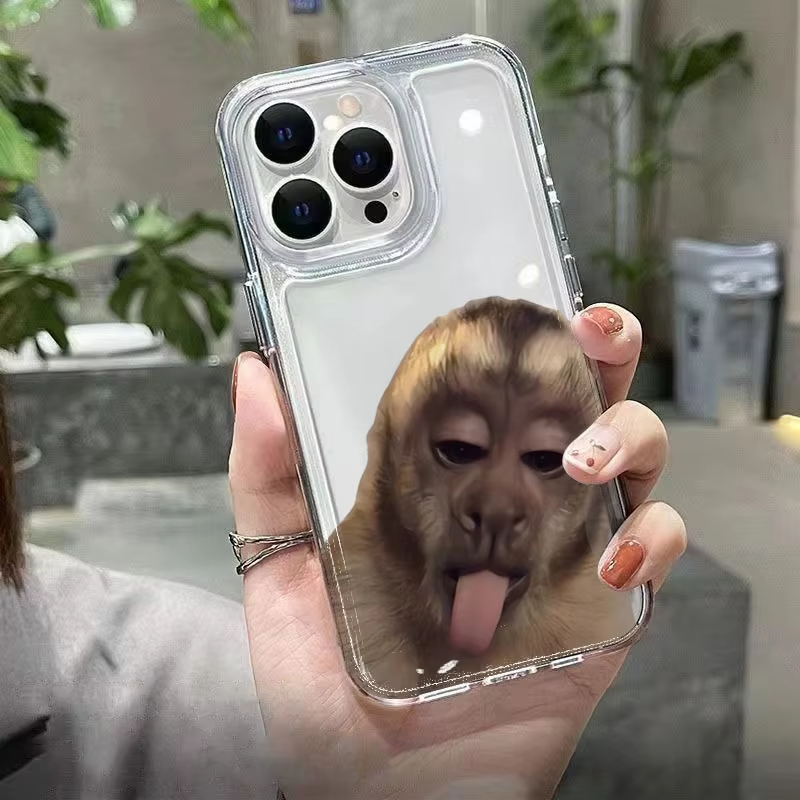 Dil Çıkıntılı Maymun Silikon T - Phone Cases Red incelemesi ve fiyatı