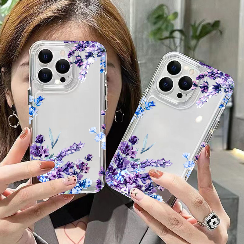 Mor Çiçekli Yumuşak TPU Telefo - Phone Cases Xs Max incelemesi ve fiyatı