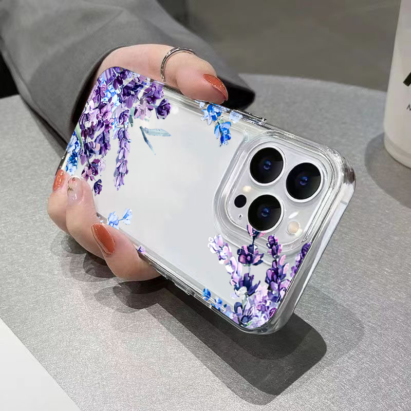 Mor Çiçekli Yumuşak TPU Telefo - Phone Cases Xs Max incelemesi ve fiyatı